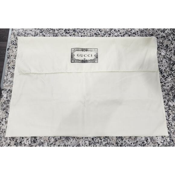 Gucci Blooms Supreme Floral Storage Box, Tissue Paper, Large Fold-Over Satin Bag - Picture 12 of 13